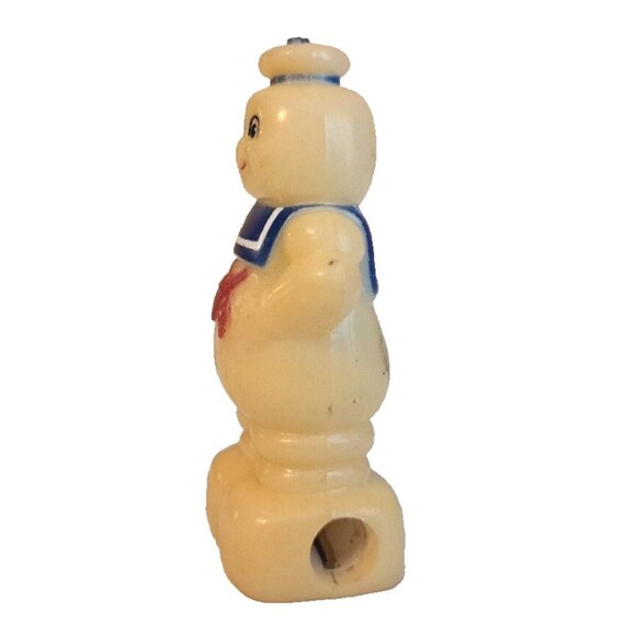 Vintage 1984 Ghostbusters 3" Stay Puft Marshmallow Man Pencil Sharpener School - Picture 4 of 5
